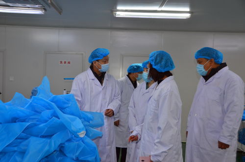 臨沂市市場監(jiān)督管理局黃杰局長來沂南調(diào)研疫情防護(hù)用品生產(chǎn)情況